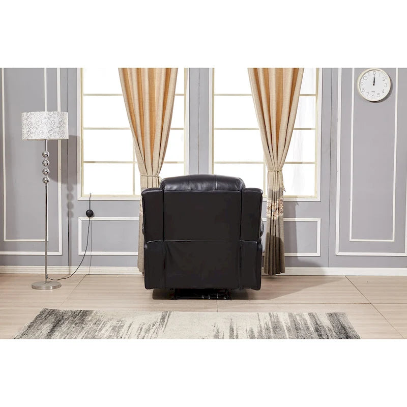 Reconstituted Leather Electric Recliner (Single-Seater)