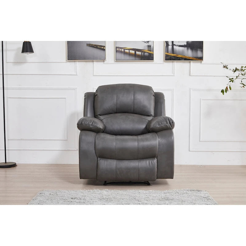 Reconstituted Leather Electric Recliner (Single-Seater)