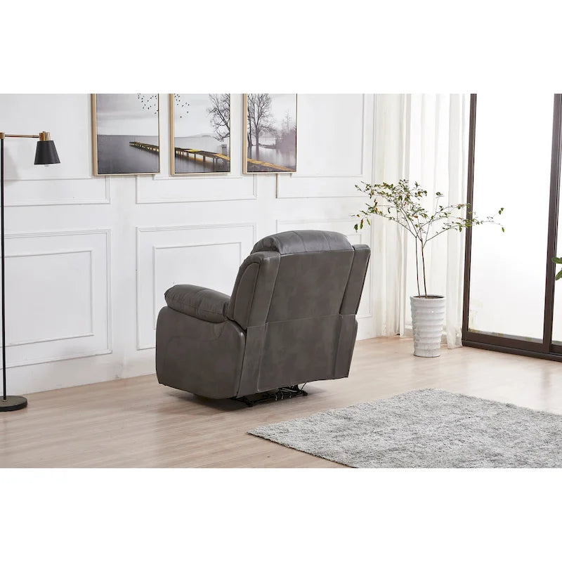 Reconstituted Leather Electric Recliner (Single-Seater)