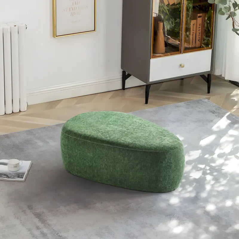 Pouf decorativo triangolare moderno imbottito