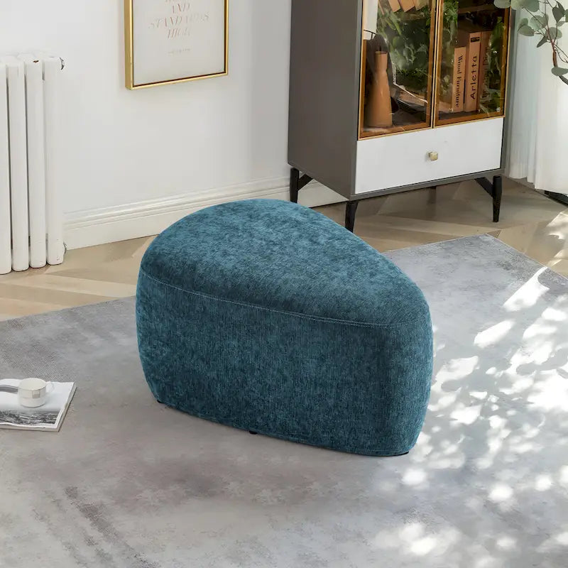 Pouf decorativo triangolare moderno imbottito