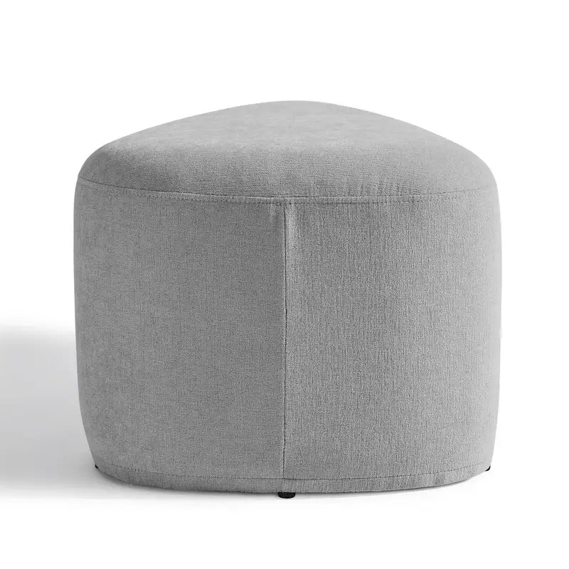 Pouf decorativo triangolare moderno imbottito