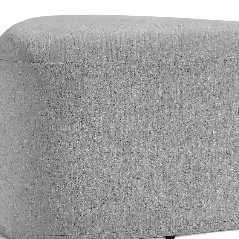 Pouf decorativo triangolare moderno imbottito
