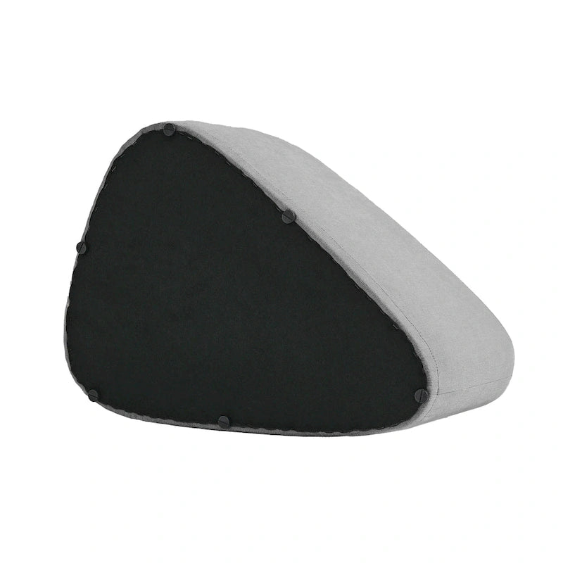 Pouf decorativo triangolare moderno imbottito