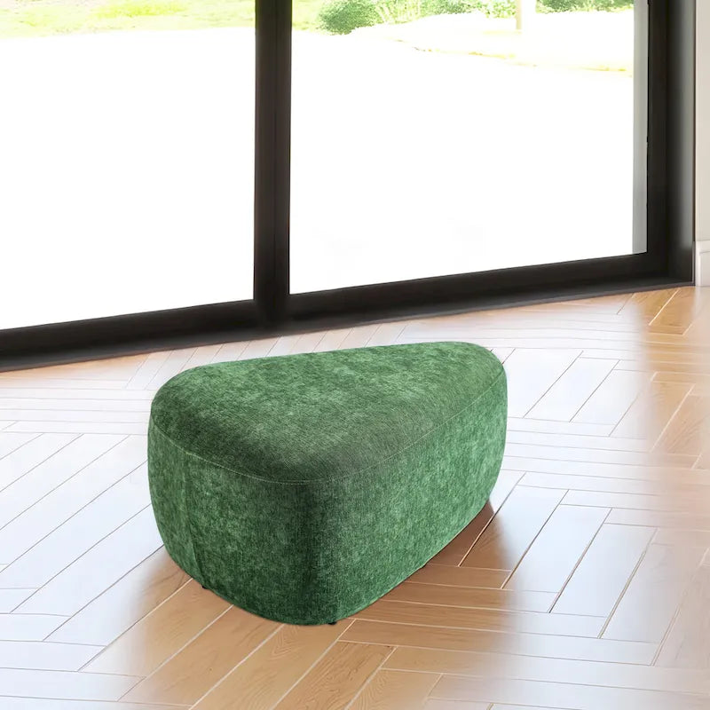 Pouf decorativo triangolare moderno imbottito