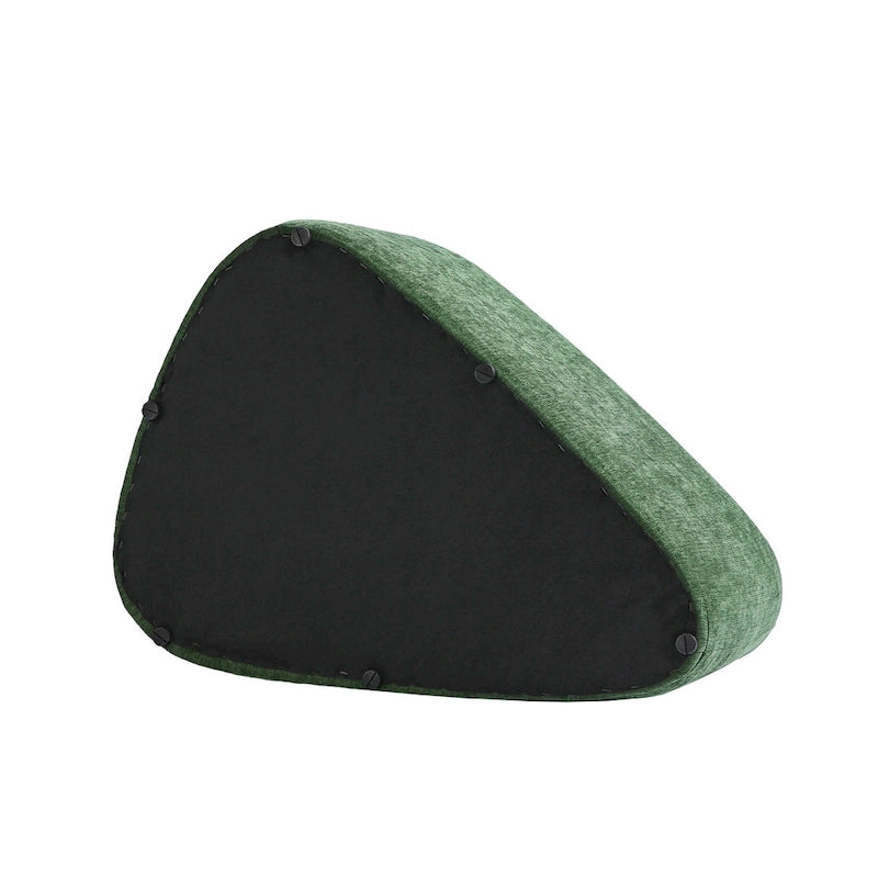 Pouf decorativo triangolare moderno imbottito