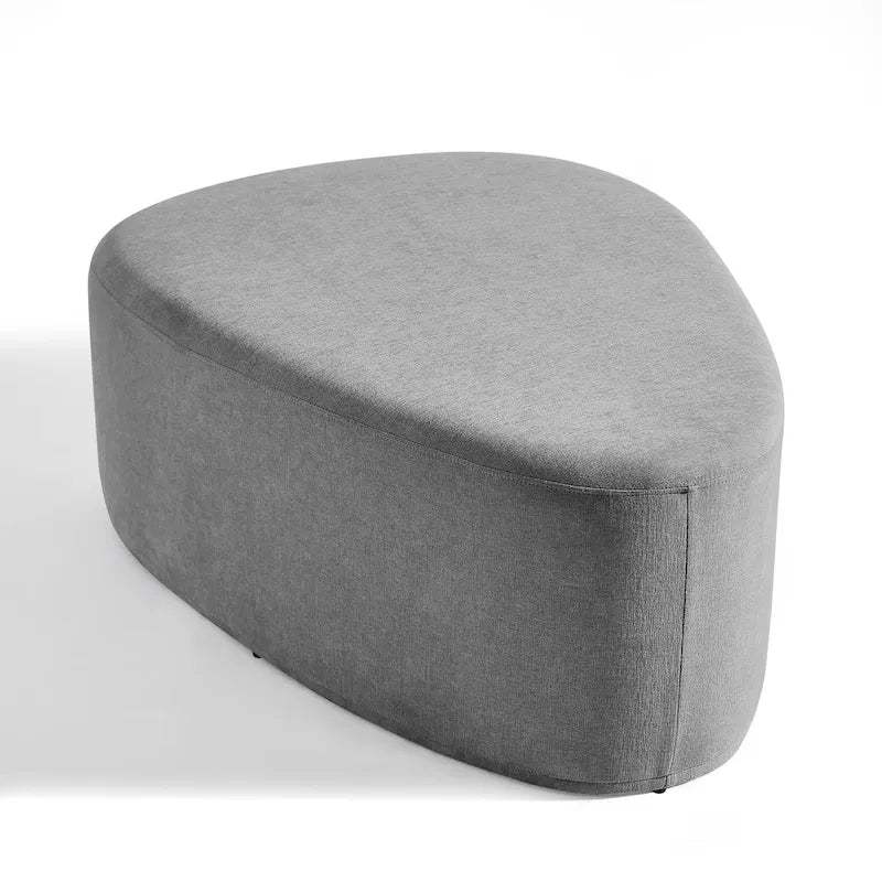 Pouf decorativo triangolare moderno imbottito