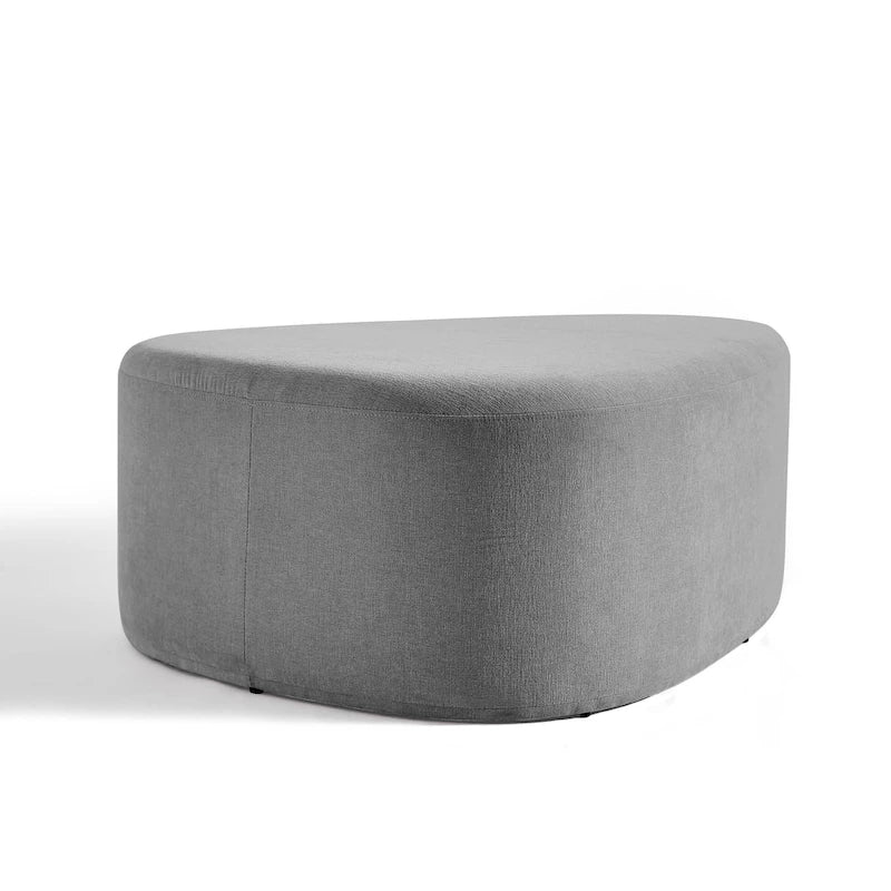 Pouf decorativo triangolare moderno imbottito