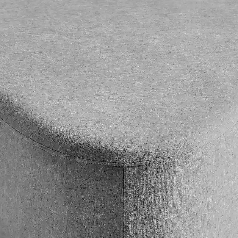 Pouf decorativo triangolare moderno imbottito