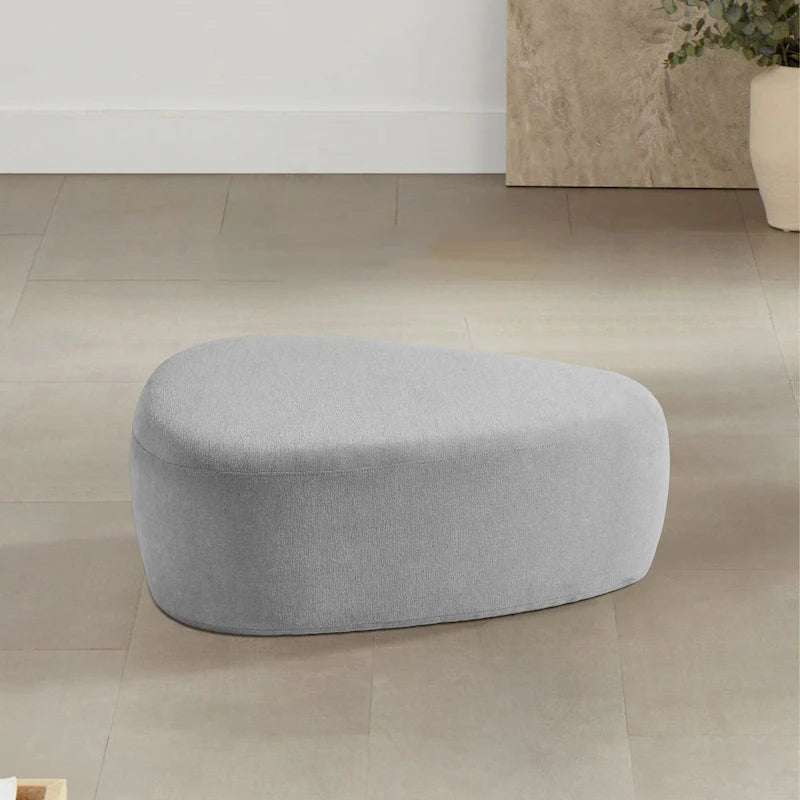 Pouf decorativo triangolare moderno imbottito