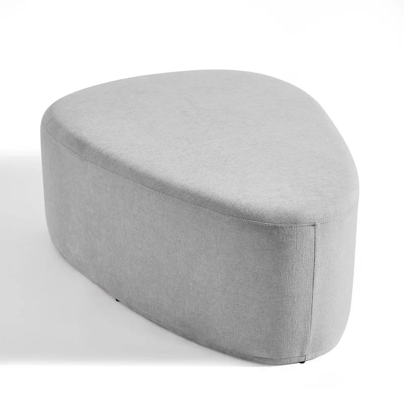 Pouf decorativo triangolare moderno imbottito