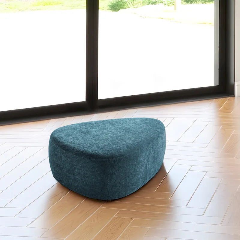 Pouf decorativo triangolare moderno imbottito