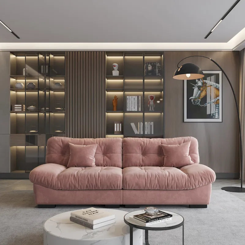 Minimalistyczna dwuosobowa sofa Cloud
