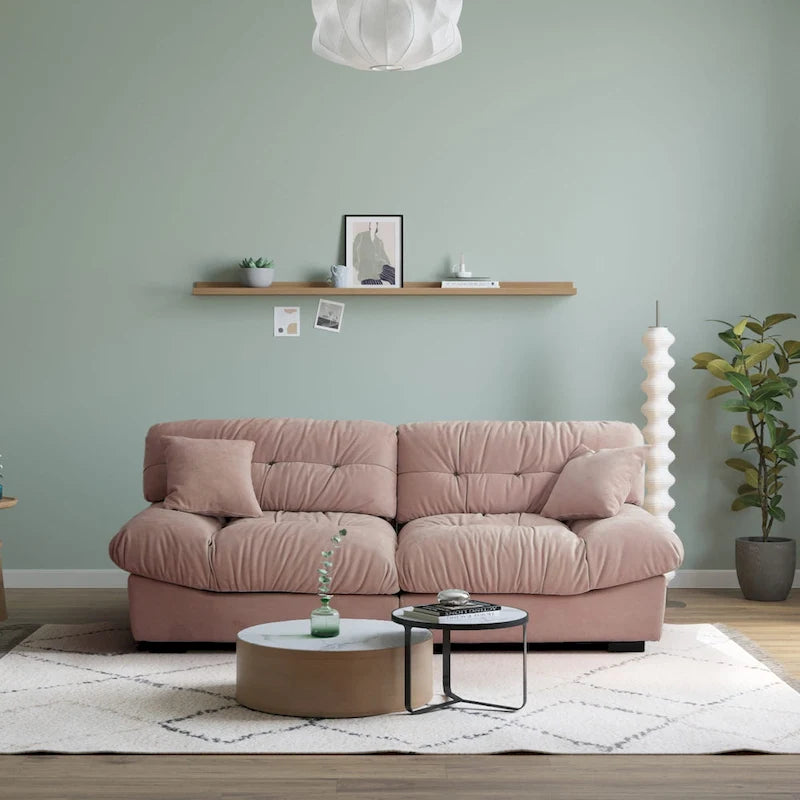 Minimalistyczna dwuosobowa sofa Cloud