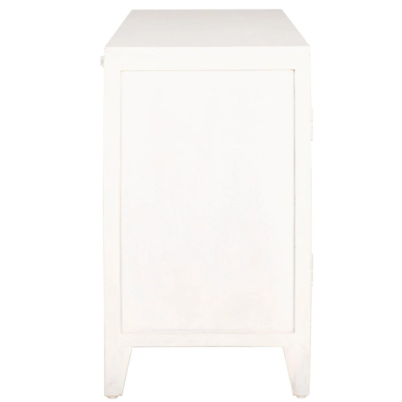 Two-Tier, Two-Door Multimedia Cabinet (Fully Assembled) - 42" Wide x 15" Deep x 26" High - 42Wx15Dx26H