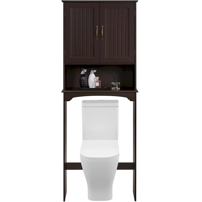 Organizer salvaspazio da bagno da posizionare sopra il WC