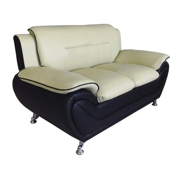 Dwuosobowa sofa z ekoskóry